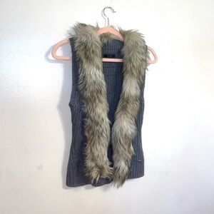 Guess Faux Fur Vest